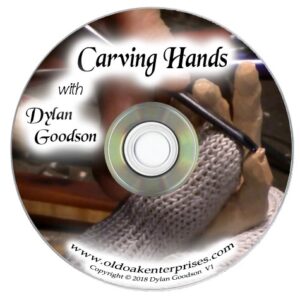 Label of Caving Hands with Dylan Goodson DVD