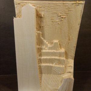 Seaside Village Relief Scene Roughout