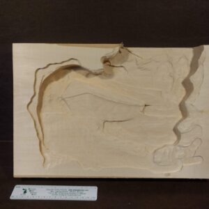 Covered Bridge Relief Scene Roughout