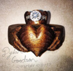 Claddagh Inspired ring holder