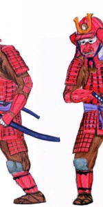 Dylan Goodson's Samurai swordsman drawing