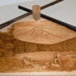 Mount Hood Lost Lake Gun Rack - Installed closeup